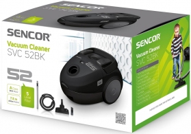 Пылесос с мешком Sencor SVC52BK thumbnav 6