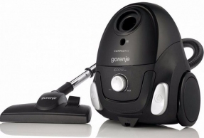 Пылесос с мешком Gorenje VC1611CXBK, 1600 Вт, Черный thumbnav 2