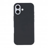 Husa WOO Liquid Silicone iPhone 17, Black thumbnav 1