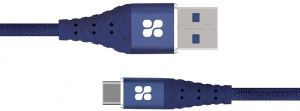 Кабель USB-A - USB Type-C Promate NerveLink-C.Blue 1.2m thumbnav 1
