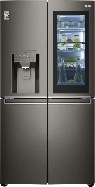 Холодильник French Door LG GRX24FMKBL / 563 л / 179.3 см / A+ / Черный photo 1