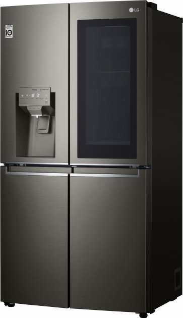 Frigider French Door LG GRX24FMKBL / 563 l / 179.3 cm / A+ / Negru photo 2