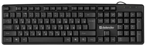Клавиатура проводная  Defender HB520Bl 
