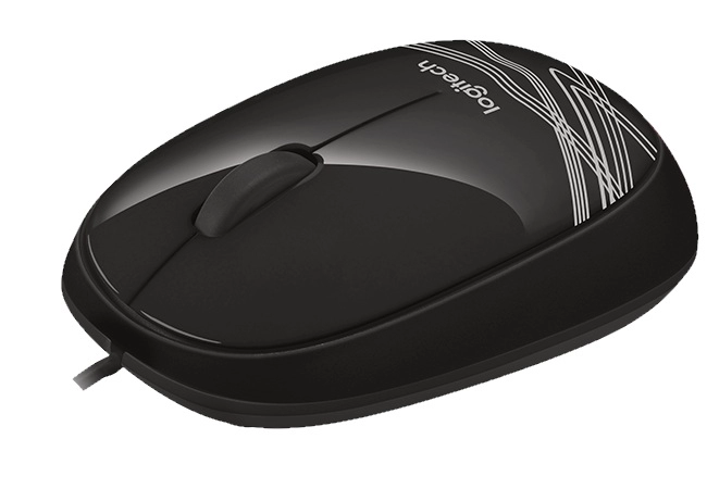 Проводная мышь Logitech M105 Черный / Оптическая / Черный photo 1