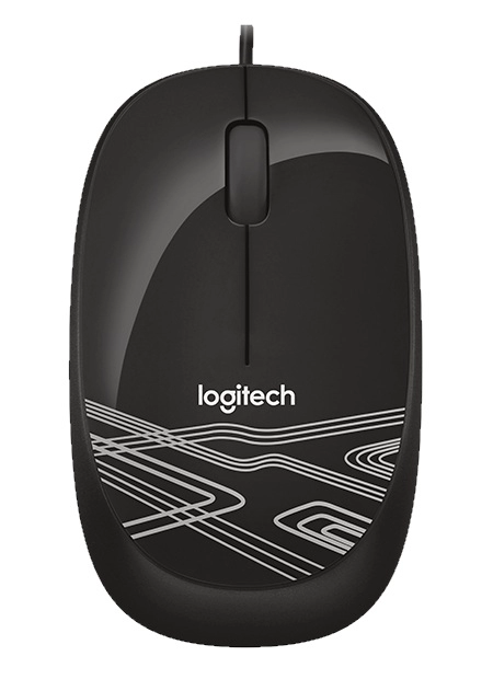 Проводная мышь Logitech M105 Черный / Оптическая / Черный photo 2