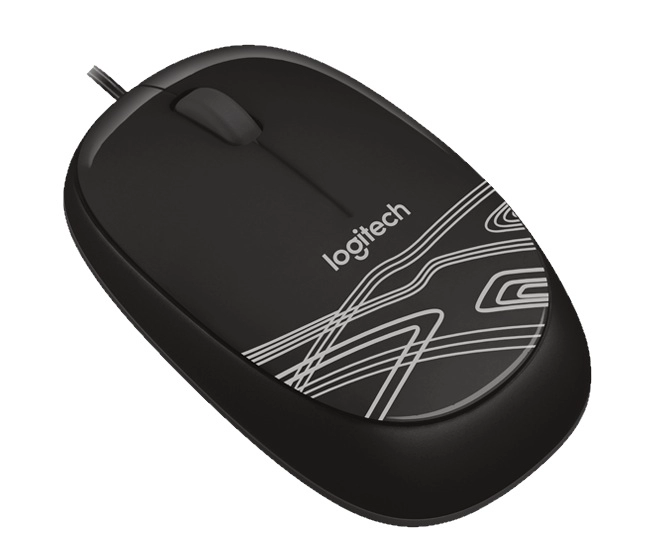 Проводная мышь Logitech M105 Черный / Оптическая / Черный photo 3