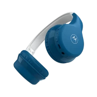 Motorola On-Ear Headphones with MIC Bluetooth MOTO JR300, Blue 