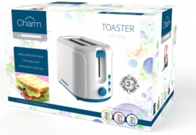 Тостер Heinner TP750BL, 2 тоста, 750 Вт, Белый thumbnav 2