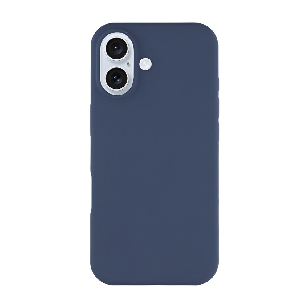 Husa WOO Liquid Silicone iPhone 17 Air, Blue photo 1 Husa WOO Liquid Silicone iPhone 17 Air, Blue photo 1