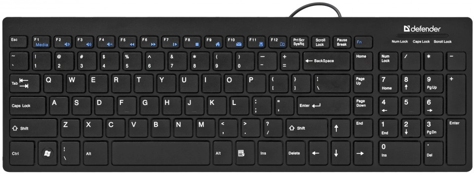 Tastatura cu fir Defender Dominanta XM-500  photo 1