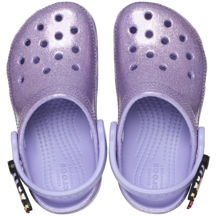 Slapi Crocs Classic IAM Butterfly Clog T pt Femei / 27-28 / Violet photo 5