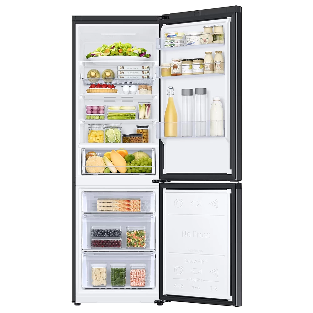 Frigider cu doua usi Samsung RB34C672DBN/EF / 344 l / 185.3 cm / D / Negru photo 2
