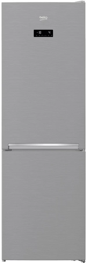 Холодильник двухдверный Beko RCNA366E40ZXBN / 324 л / 185.2 см / E / Серый photo 1