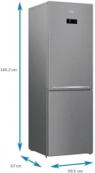 Холодильник Beko RCNA366E40ZXBN thumbnav 5