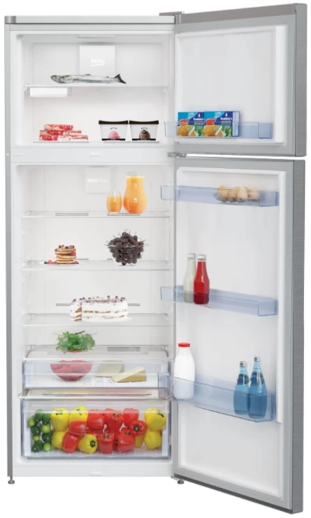 Холодильник двухдверный Beko RDNE505E30ZXBN / 505 л / 185 см / F / Серый photo 2