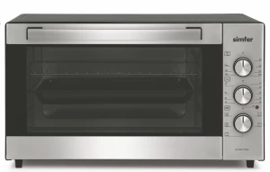 Электрическая печь Simfer S3502Turbo, 35 л, 1500 Вт, Серый 