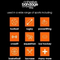 Тейп компрессионный d3 Cohesive Compression Wrap 50mm thumbnav 4