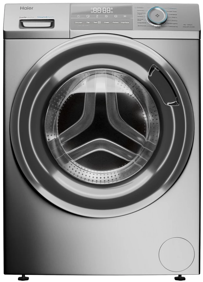Стиральная машина Haier HW60-BP12929BS 6 кг / 1200 об/мин / A+++ / Cерый photo 1