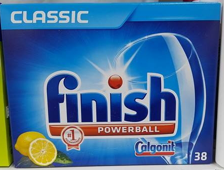 Tablete p/u MSV Finish Finish Powerball Lemon 38 tabs photo 1 Tablete p/u MSV Finish Finish Powerball Lemon 38 tabs photo 1