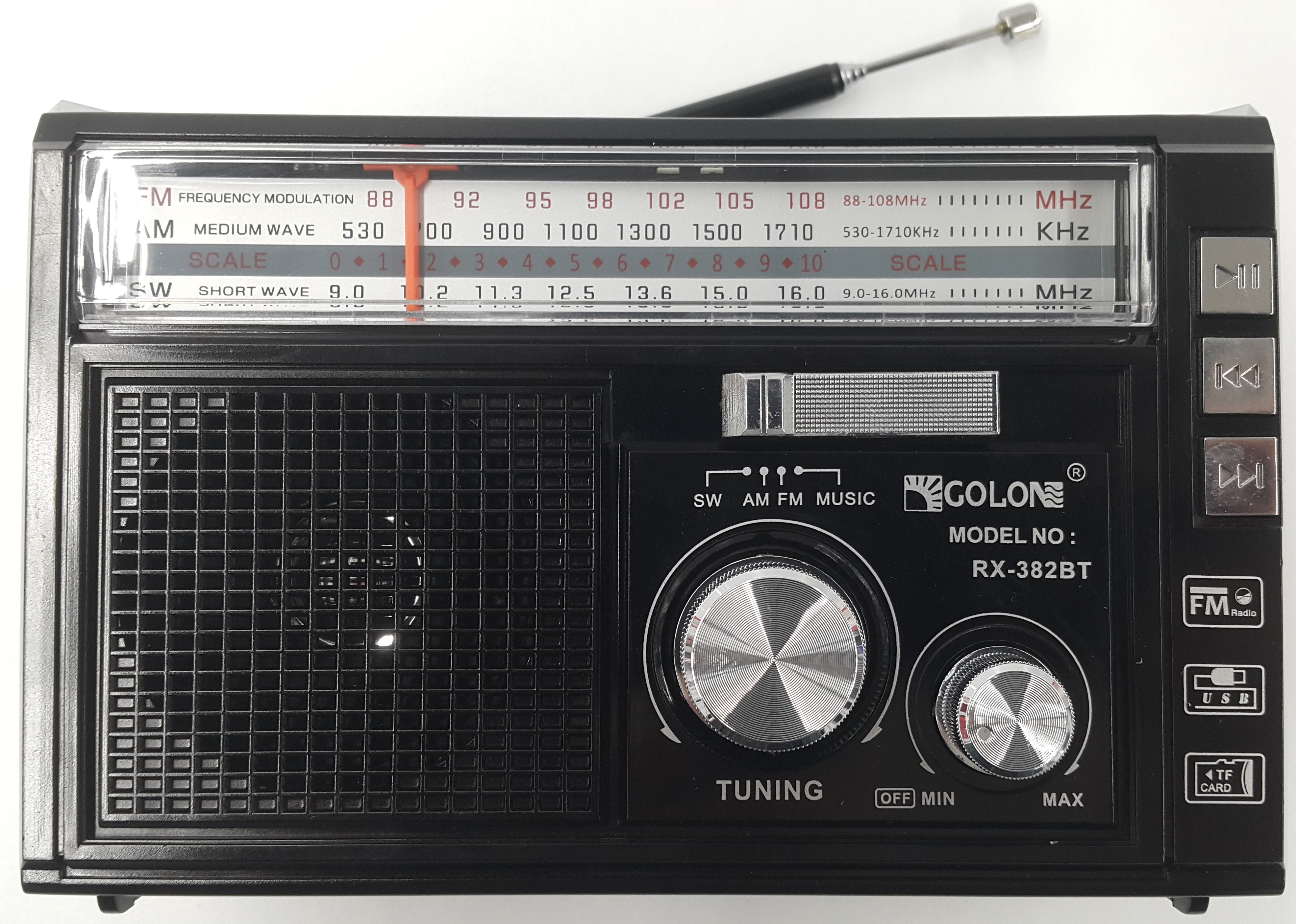 Radio Golon RX-382BT photo 1 Radio Golon RX-382BT photo 1