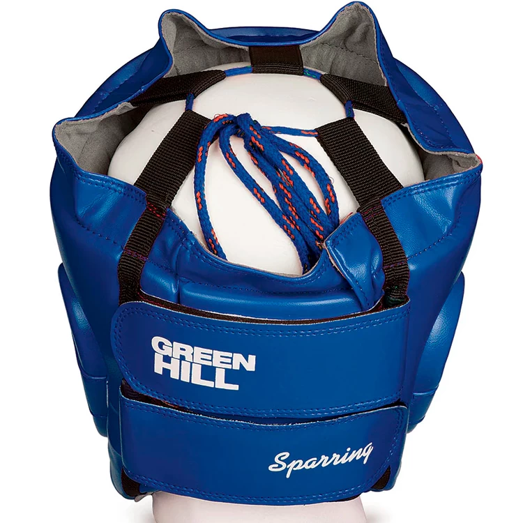 Шлем боксерский Green Hill SPARRING HGS-9409, Синий	 photo 4