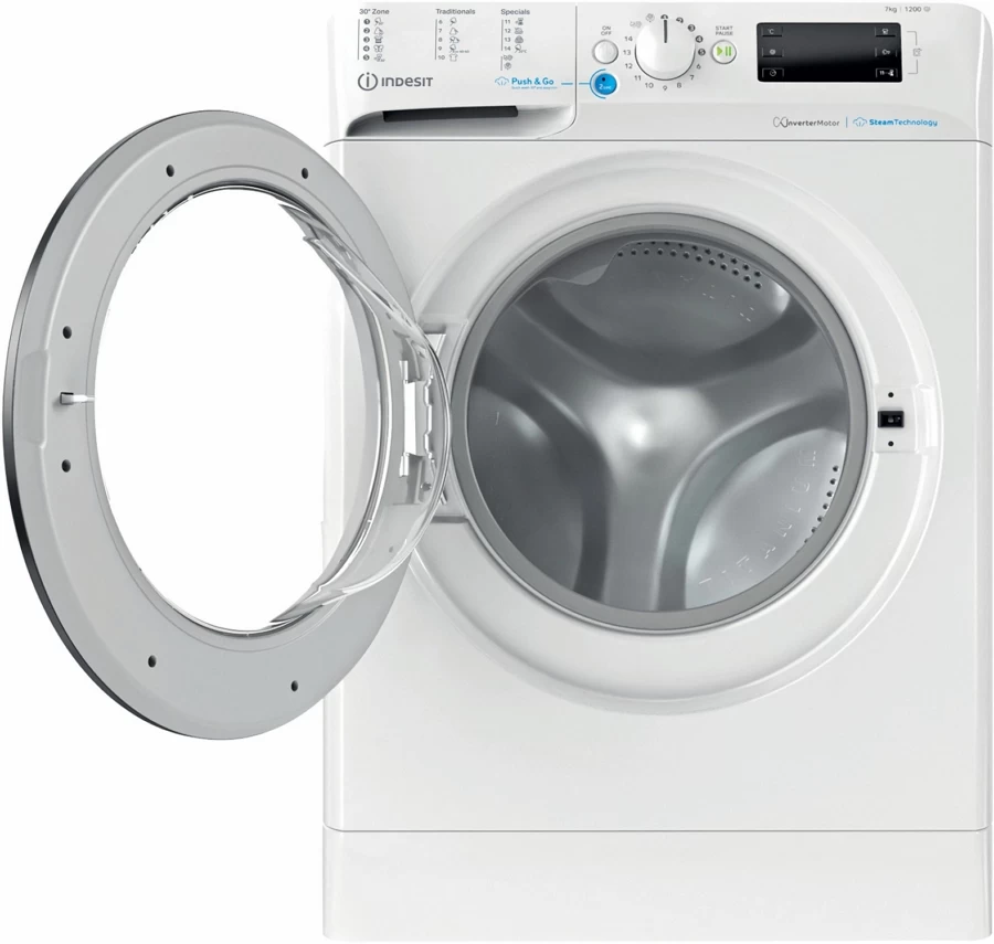 Стиральная машина Indesit BWSE71295XWBV 7 кг / 1200 об/мин / B / Белый photo 6