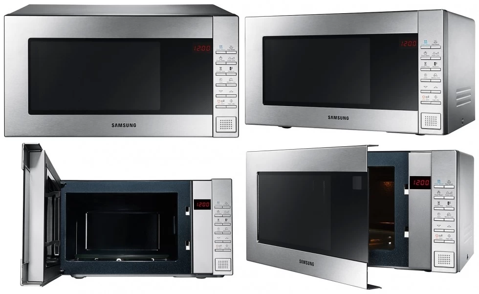 Микроволновая печь Samsung GE88SUT/BW 1200 Вт / 23 л / Серебристый photo 6