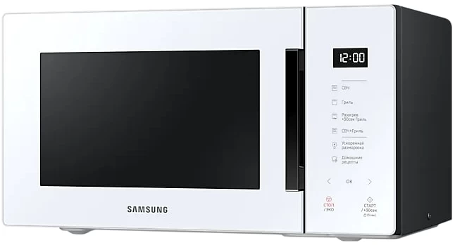 Микроволновая печь Samsung MG23T5018AWBW 800 Вт / 23 л / Белый photo 4