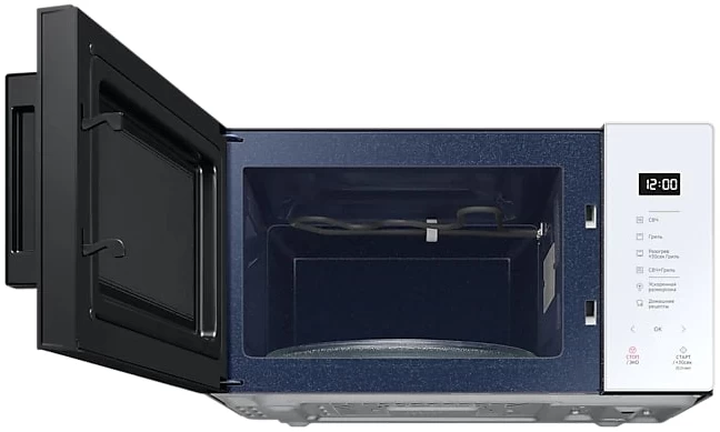 Микроволновая печь Samsung MG23T5018AWBW 800 Вт / 23 л / Белый photo 6