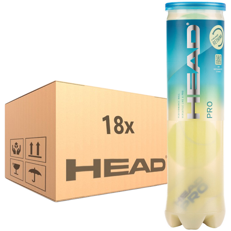 Набор мячей для тенниса 72 шт HEAD BOX MINGI PRO photo 