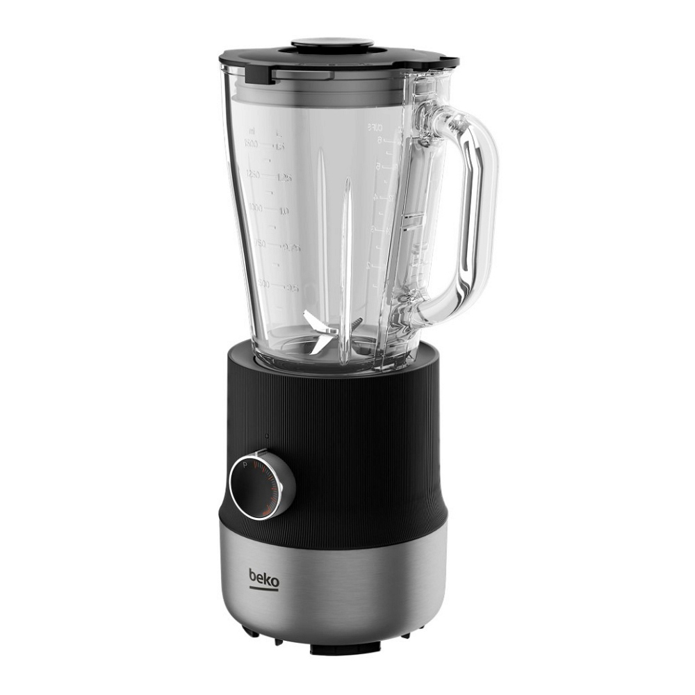Blender Stationar Beko TBN81808BX Negru / 6 viteze / ml photo 4