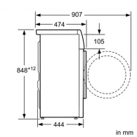 Стиральная машина Bosch WLK20261BY, 6 кг, 1000 об/мин, A+++, Белый thumbnav 6