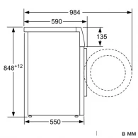 Стиральная машина Siemens WM10B262BY, 6 кг, 1000 об/мин, A+++, Белый thumbnav 5