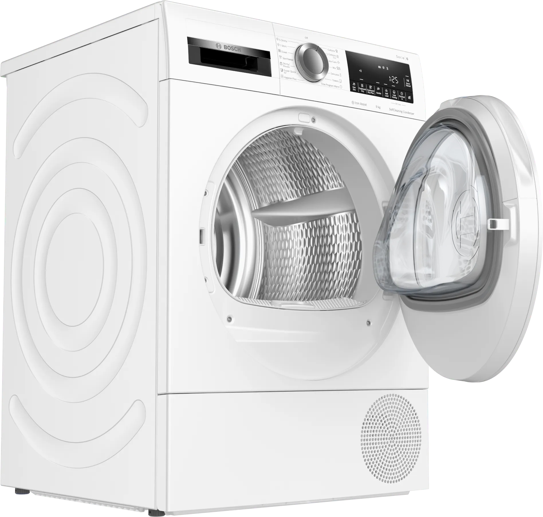 Сушильная машина Bosch WQG14590BY / 9 кг / A++ / Белый photo 6