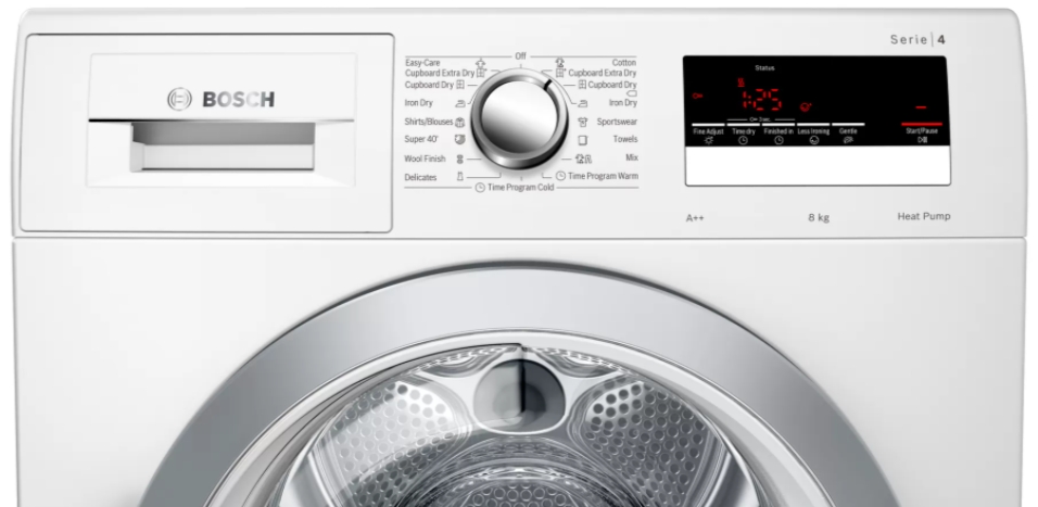 Сушильная машина Bosch WTR85V90BY / 8 кг / A++ / Белый photo 2