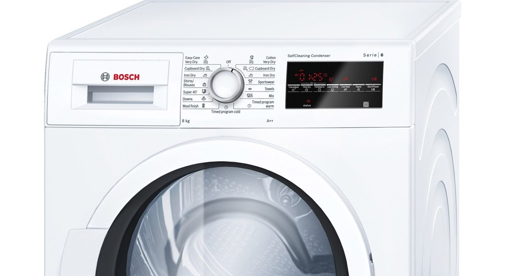 Сушильная машина Bosch WTW85460BY / 7 кг / A+++ / Белый photo 3