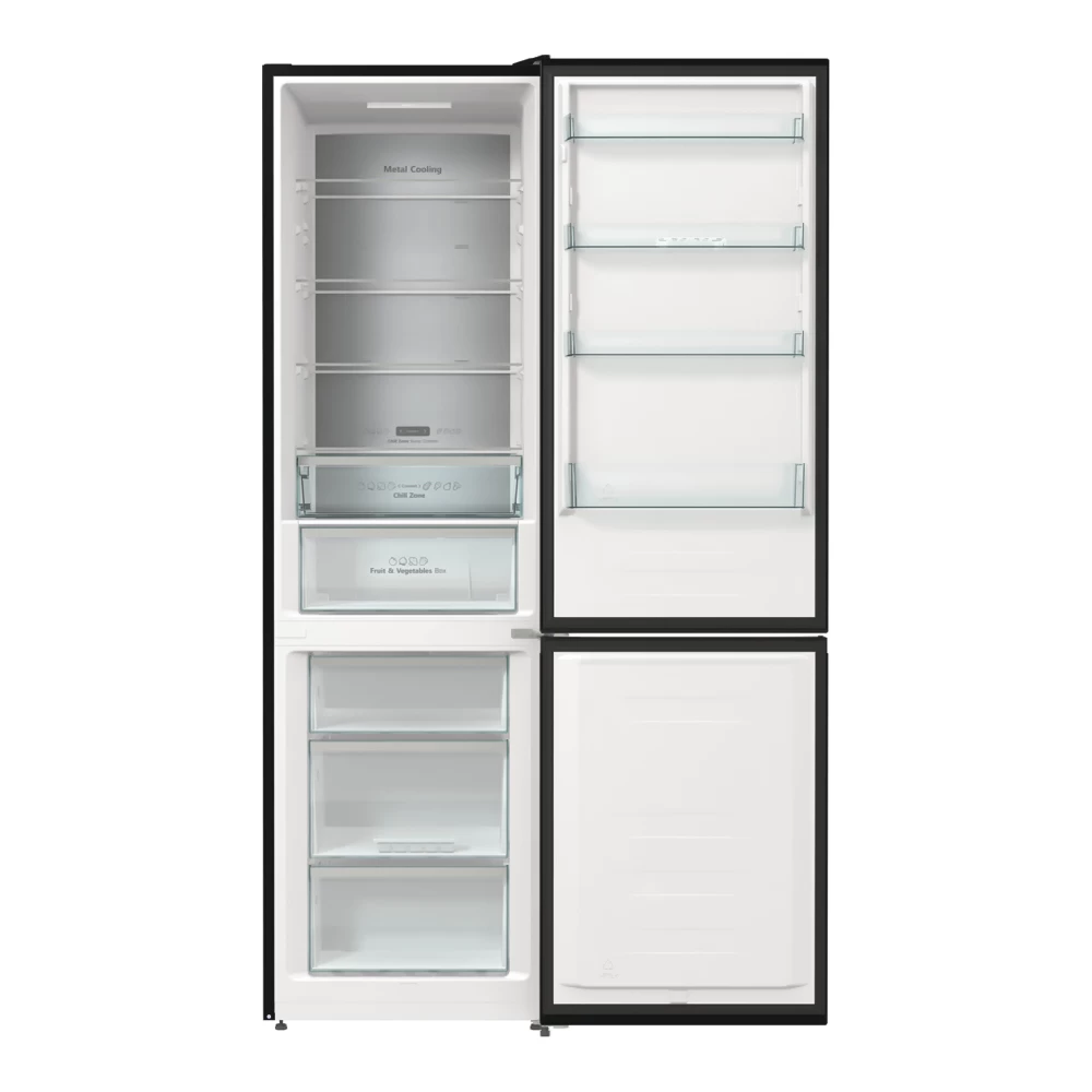 Frigider cu doua usi Hisense RB470N4EFC1 / 361 l / 200 cm / C / Negru photo 2