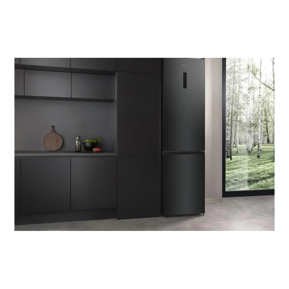 Frigider cu doua usi Hisense RB470N4EFC1 / 361 l / 200 cm / C / Negru photo 8