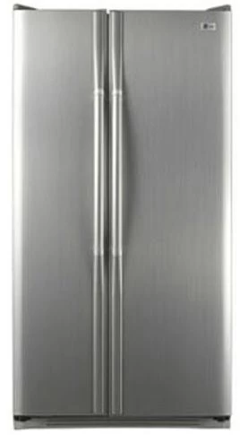 Frigider Side-by-Side LG GCB207FLCA / 581 l / 175 cm / A / Gri photo 1