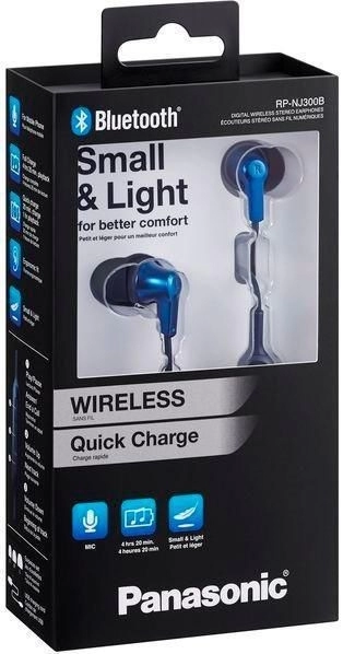 Căști Panasonic RP-NJ300B Alb Fara fir / Sport / Alb photo 3