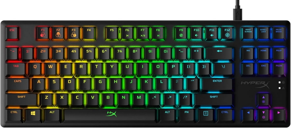 Клавиатура проводная HyperX Alloy Origins Core, 4P5P2AXACB / Механическая photo 1 Клавиатура проводная HyperX Alloy Origins Core, 4P5P2AXACB / Механическая photo 1