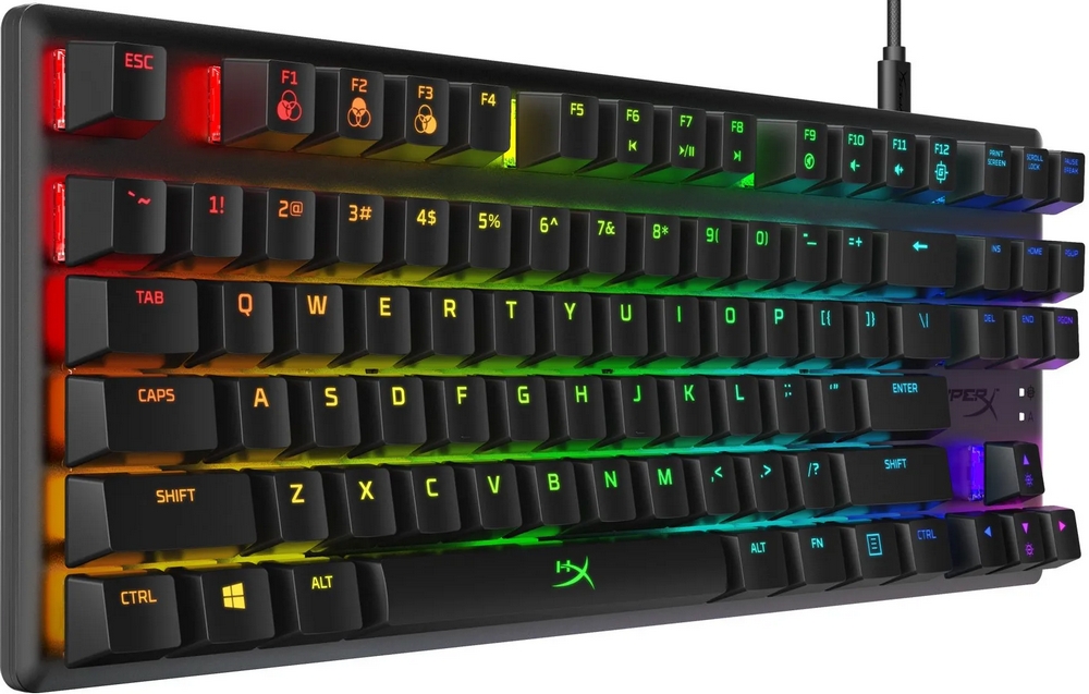 Клавиатура проводная  HyperX Alloy Origins Core, 4P5P2AXACB / Механическая photo 2