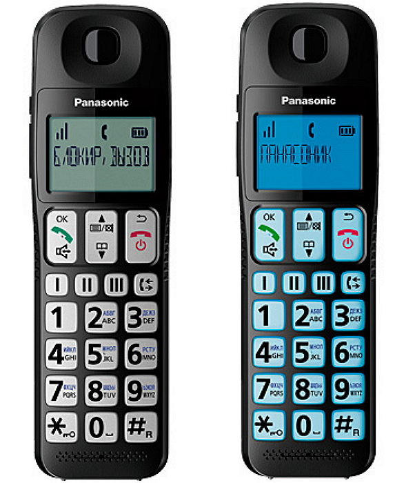 Радиотелефон Panasonic KXTGE110UCB photo 3