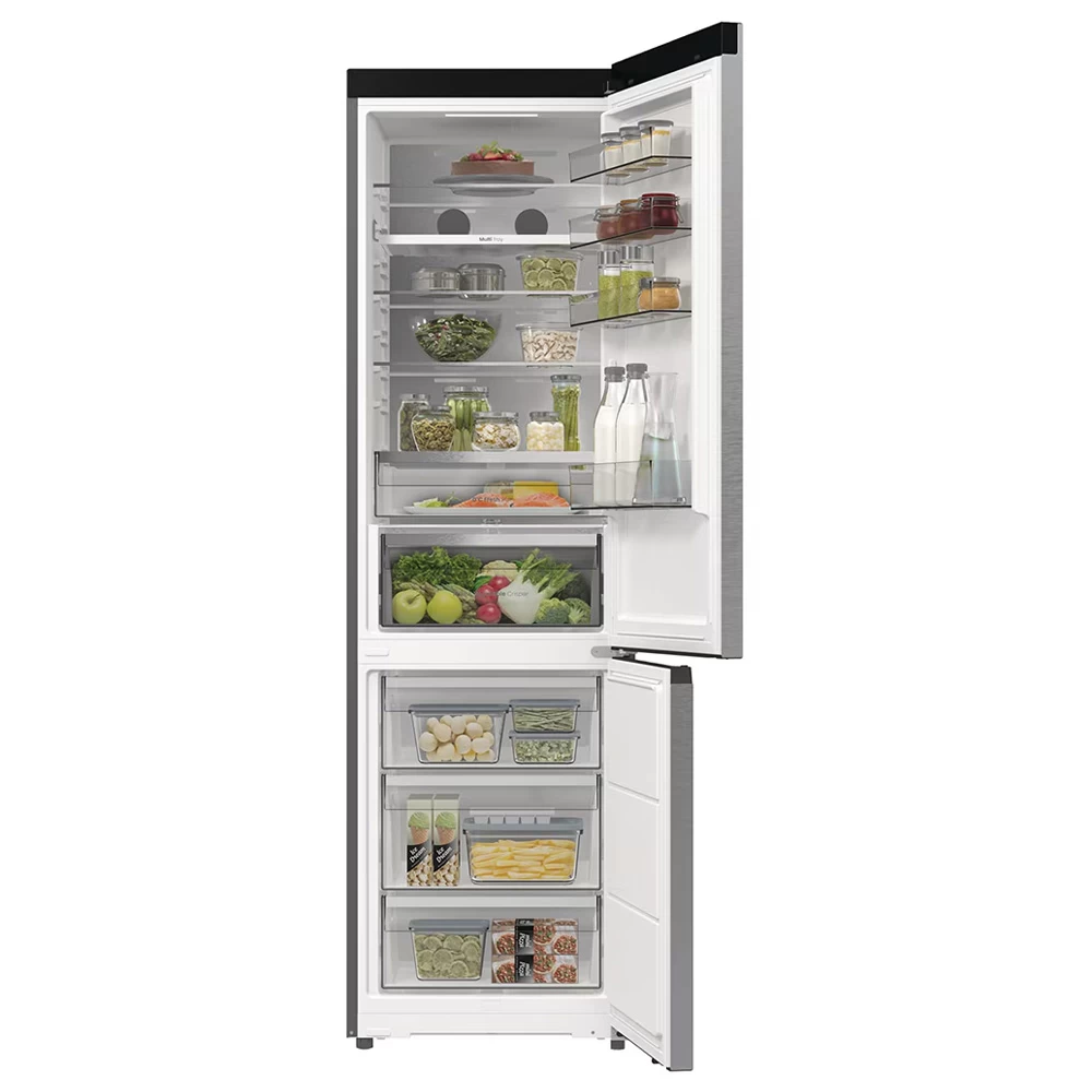 Холодильник двухдверный Hisense RB5P410SACC / 413 л / 203 см / C / Серый photo 2