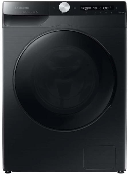 Стиральная машина Samsung WW80AG6L28BBCE 8 кг / 1200 об/мин / A+++ / Черный photo 1