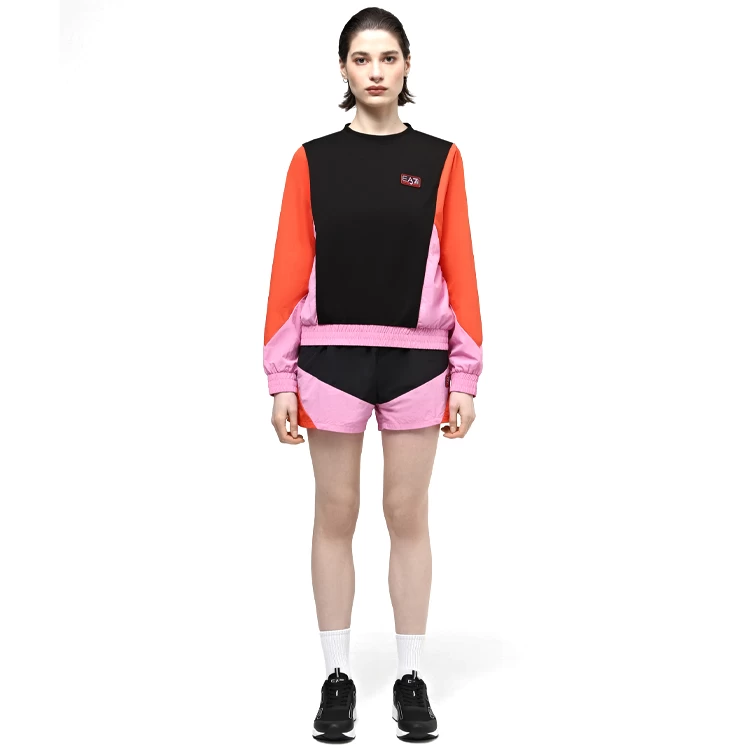 Sorti EA7 EMPORIO ARMANI SHORTS XS Negru-roz Femei photo 5