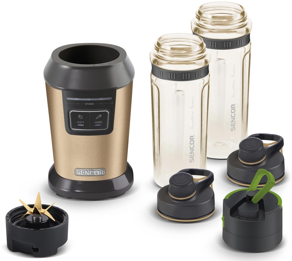 Blender pentru smoothie Smoothie Sencor SBL7177CH Auriu / 2 Mpix viteze / ml photo 8