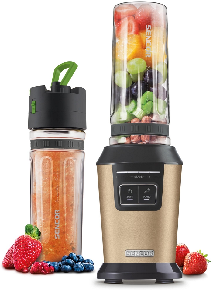 Blender pentru smoothie Smoothie Sencor SBL7177CH Auriu / 2 Mpix viteze / ml photo 9