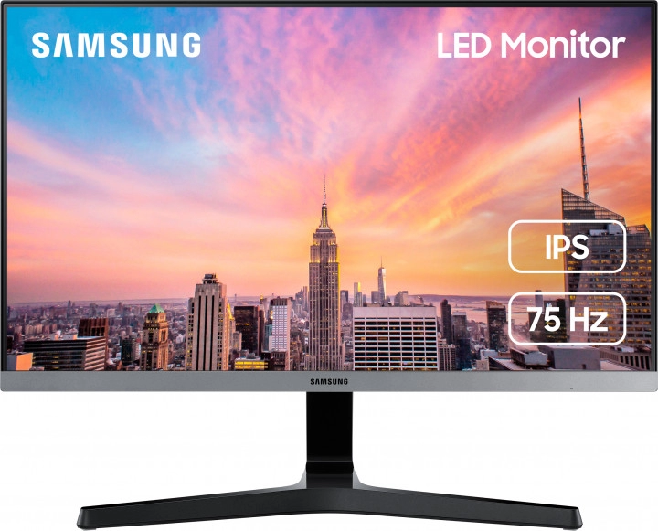 Monitor Samsung S24R350 Dark Silver (LS24R350FHIXCI) 24 inch IPS photo 1