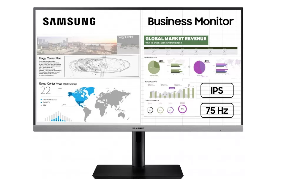 Monitor Samsung LS24R650FDIXCI 24 inch IPS photo 1